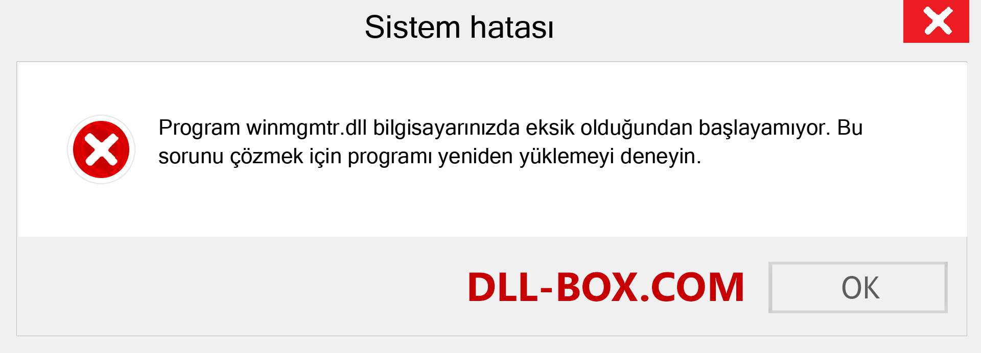 winmgmtr.dll dosyası eksik mi? Windows 7, 8, 10 için İndirin - Windows'ta winmgmtr dll Eksik Hatasını Düzeltin, fotoğraflar, resimler